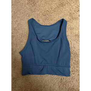 Women's Athleta Blue Sports Bra, Size S